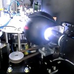 樹脂リング部品外観検査ステージ